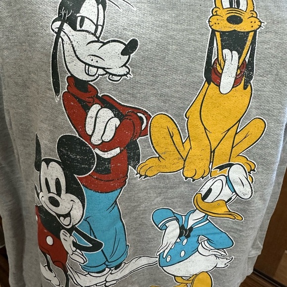 Gray Disney Character Women’s Sweater size small - Picture 2 of 4